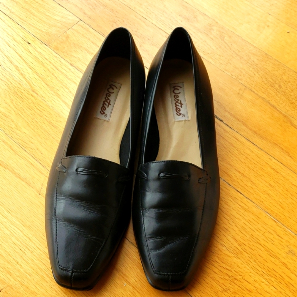 NWT Black Westies Loafers- 8.5B